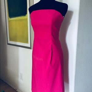 FUCHSIA strapless dress